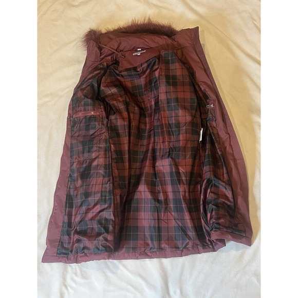 Geneology Fashion DNA Womens Hooded Puffer Coat Jacket Size Small - Picture 9 of 9